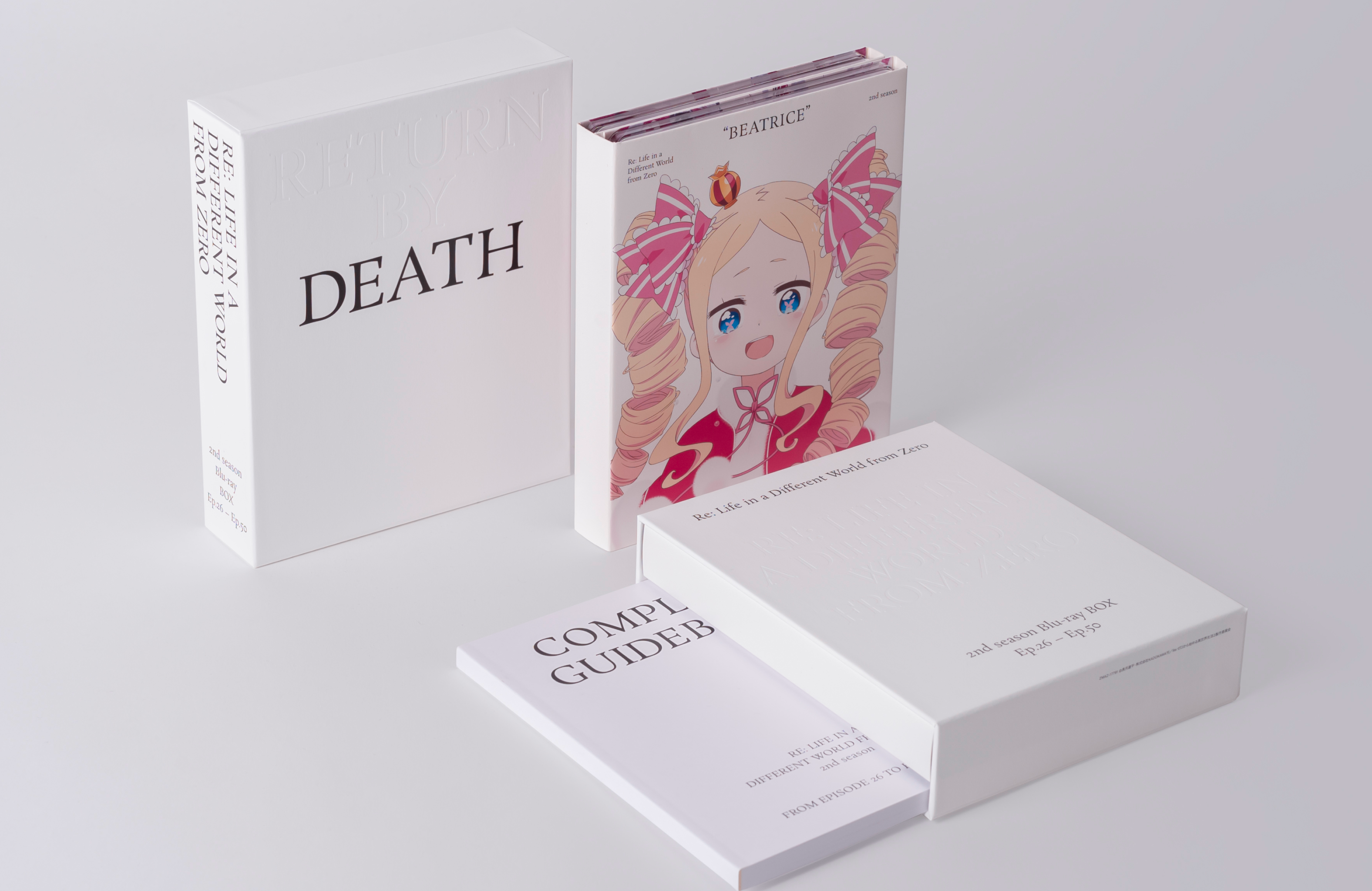 Re:ゼロから始める異世界生活 2nd season Blu-ray BOX